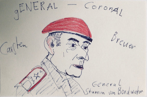 Karikatur "Corona-General-Breuer-BRD"